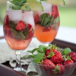 Strawberry Mojito, a local twist on the classic Cuban drink