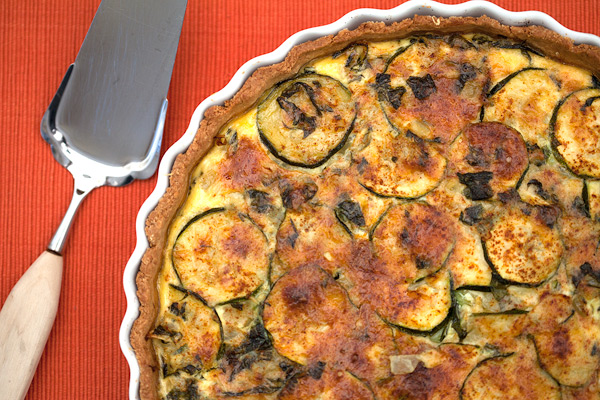 Herbed Zucchini Tart