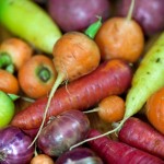 Oven roasted root vegetables with Indian spices