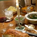 Vegetable Wellington with butternut squash and mushrooms